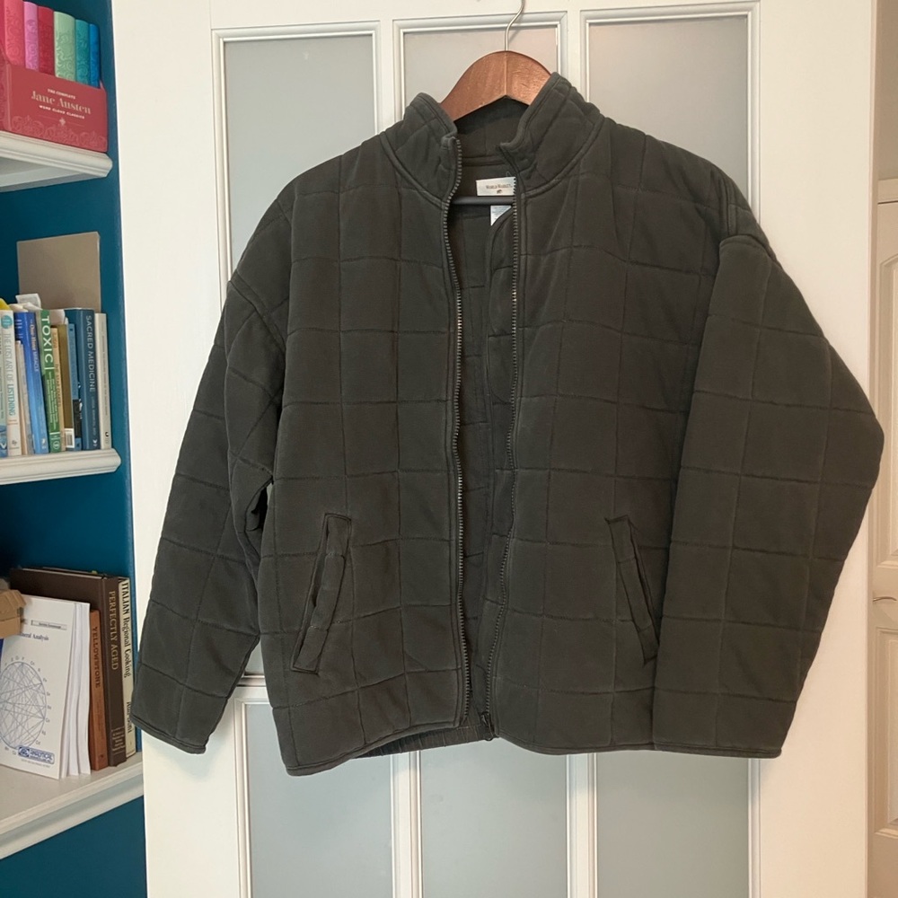 Quilted Dark Jacket